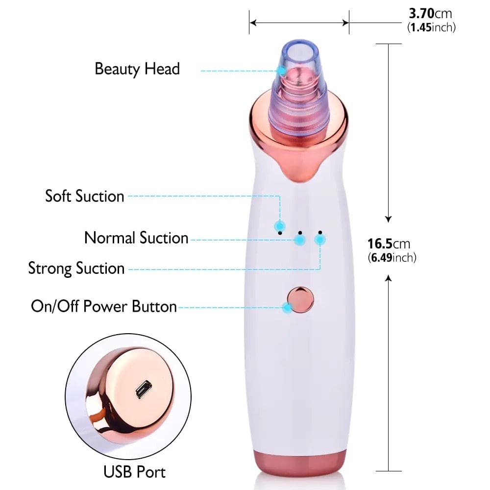 Bubble Black Head Remover, Vacuum Pore Cleaner, Acne Cleanser, Black Spots Removal, Face Nose Deep Cleaning Tools, Pimple Pore Cleansing Device, Beauty Skin Care Tool, 5 Sensors USB Rechargeable Blackhead Vacuum Cleaner Kit for Women and Men Bubble Black Head Remover, Vacuum Pore Cleaner, Acne Cleanser, Black Spots Removal, Face Nose Deep Cleaning Tools, Pimple Pore Cleansing Device, Beauty Skin Care Tool, 5 Sensors USB Rechargeable Blackhead Vacuum Cleaner Kit for Women and Men